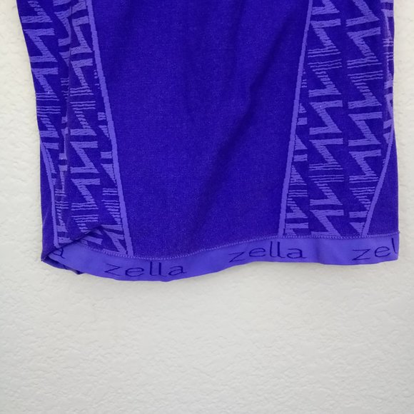 4/$25 Zella Violet Athletic Racerback Top Large - Picture 9 of 12